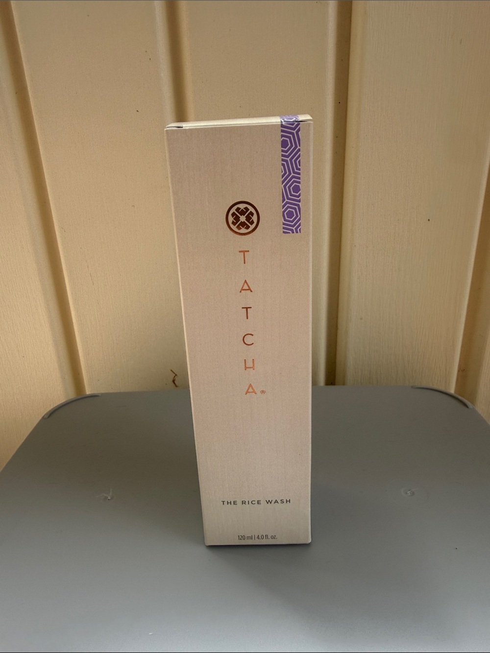 Tatcha The Rice Wash — Cream with Purple Accent